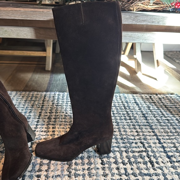 Brown suede boots - Picture 8 of 8